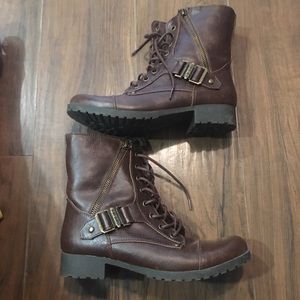 Brown Guess Boots size 7